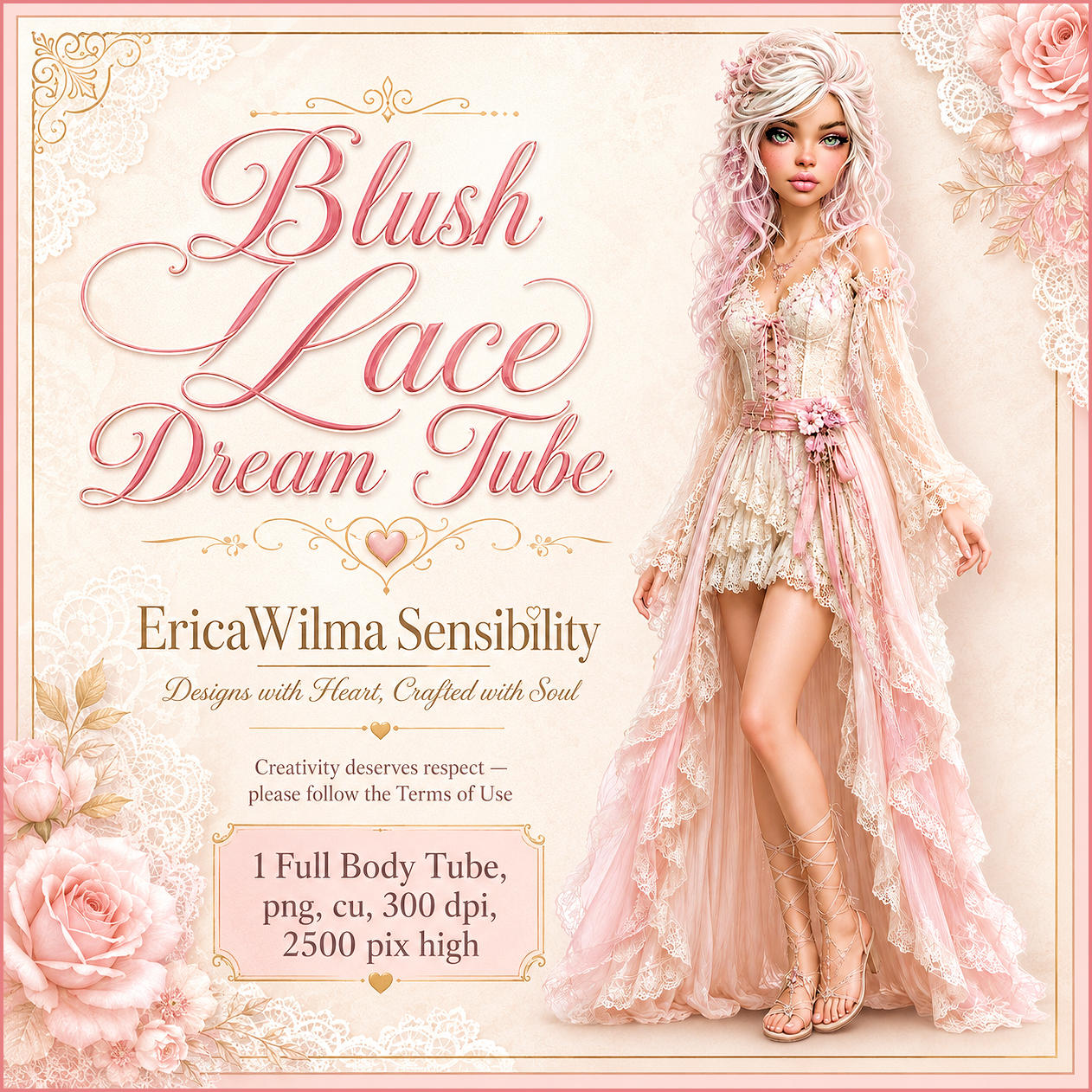 (image for) EW AI Tube Blush Lace Dreams 2026